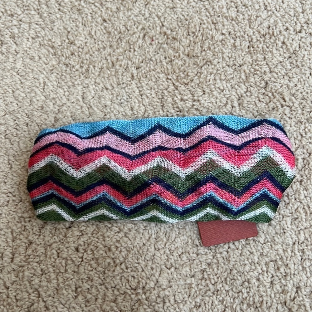 New! Missoni chevron multi colored knit headband.